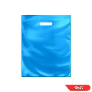 BOLSA RIÑON LISA x 50u 40x50 CELESTE